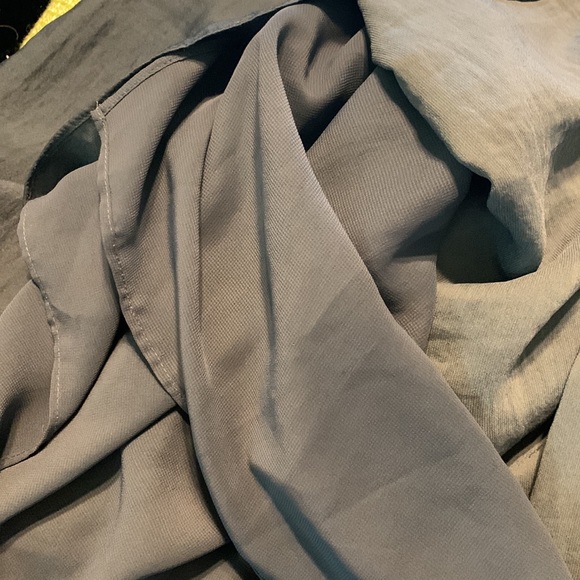 LOFT tank top midi dress! Blue on bottom and black on top. - Picture 11 of 12